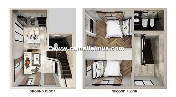 Amara Floor Plan House and Lot in Imus