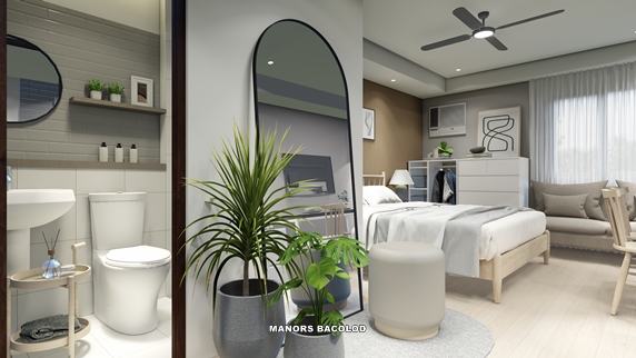 Manors Bacolod studio - Condo for Sale in Bacolod City (Tower 2) Manors Bacolod